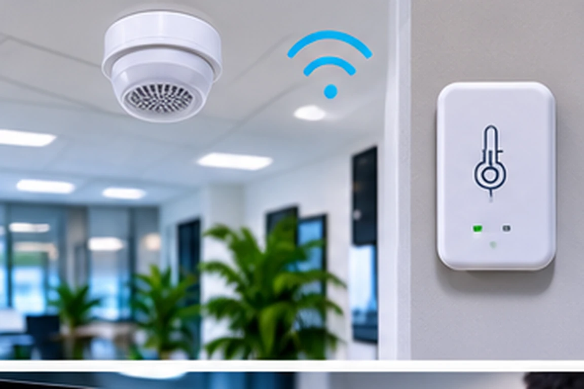 Illustration de Capteurs et IoT pour FEL SMART BUILDING